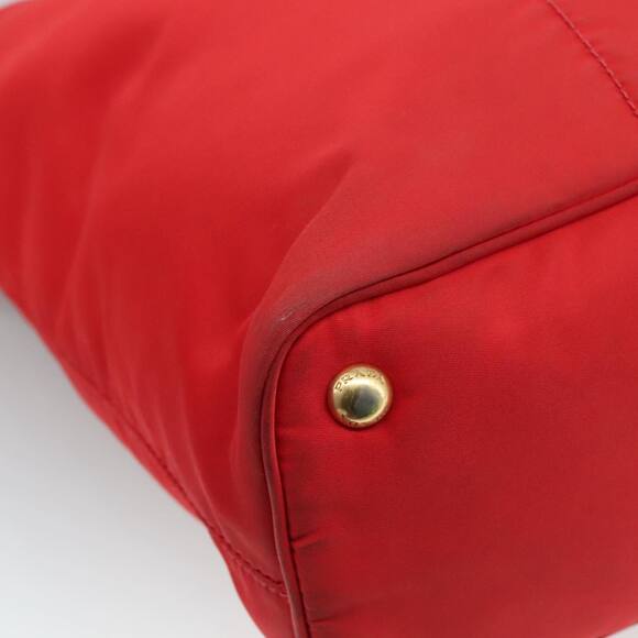 PRADA Tote Bag Nylon Red - Picture 9 of 16
